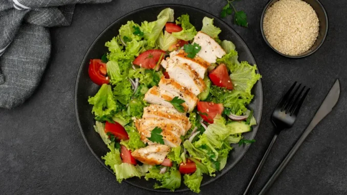 flat-lay-salad-with-chicken-sesame-seeds_23-2148700369