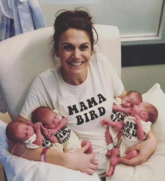 Mom Gives Birth to Quadruplets, Doctor Amazed by Their Faces: A 1 in 11 Million Chance