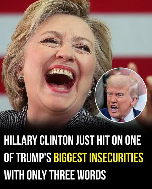 Hillary Clinton trolls Trump with three brutal words