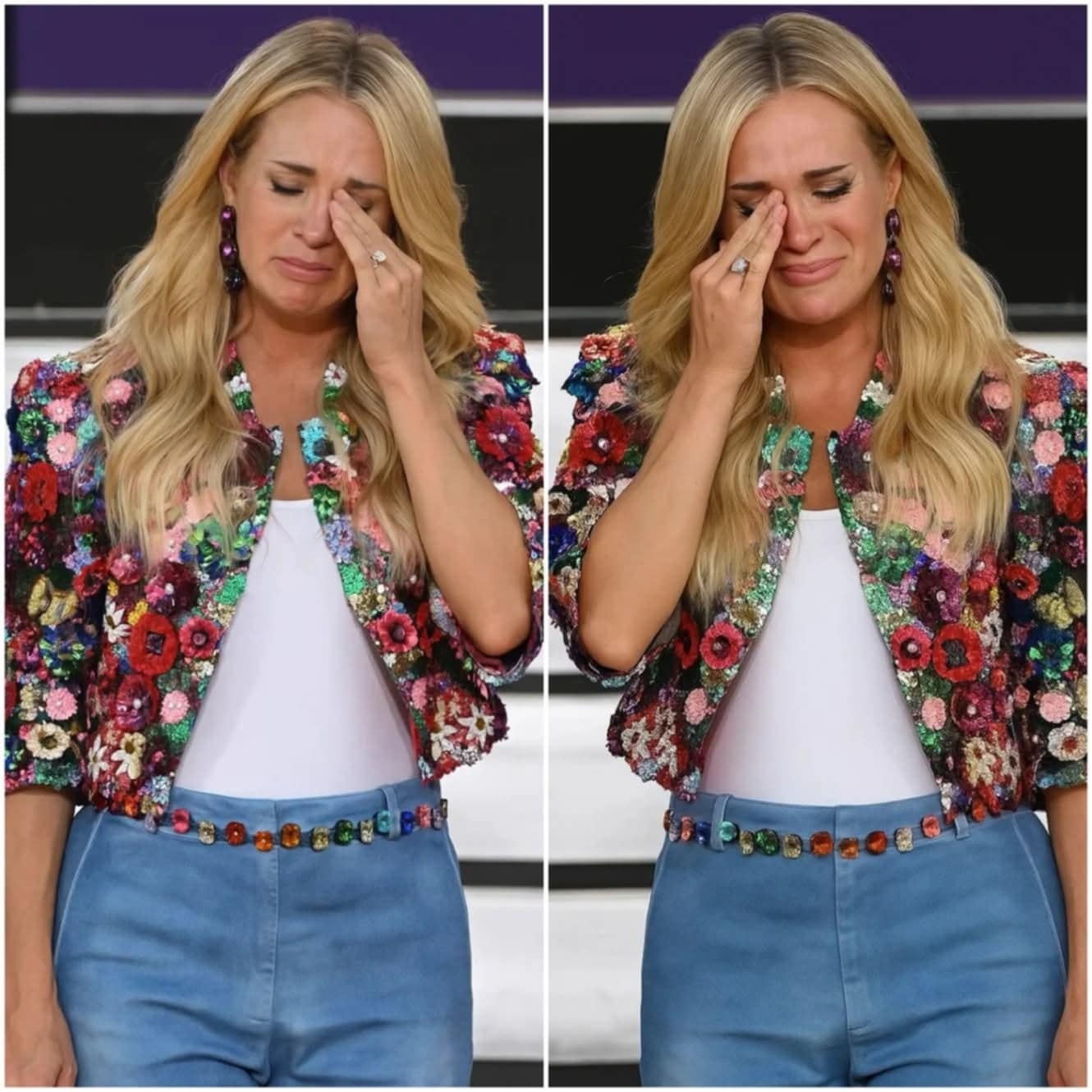 Carrie Underwood breaks down in tears as she relives the pain she went through after….