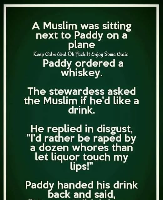 Paddy’s Plane Misunderstanding!