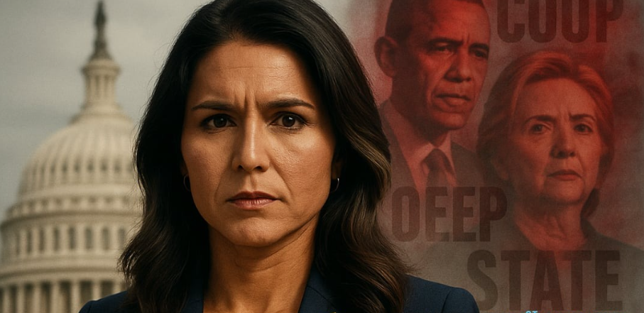 BREAKING: Gabbard Unleashes Evidence of Obama’s Secret Coup to STEAL Trump’s White House