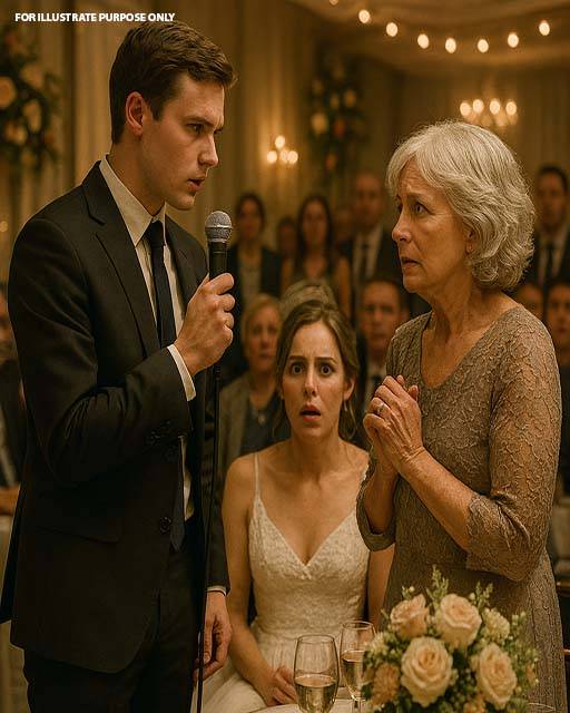 My Son Embarrassed Me at His Wedding—Then I Grabbed the Microphone and Left Everyone Speechless, Giving Him a Lesson He’ll Never Forget