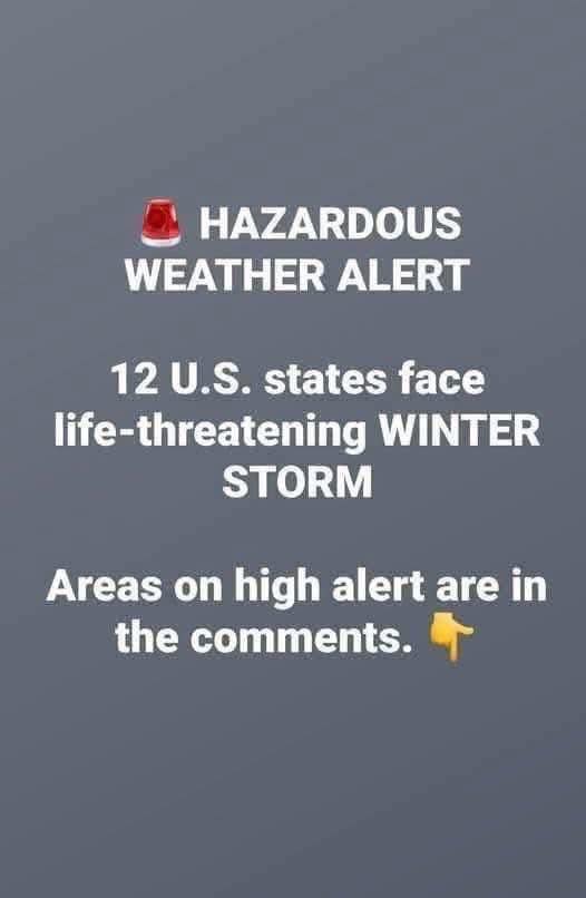 4 US States Under Threat from Hazardous Ice Storm – Warning Details!
