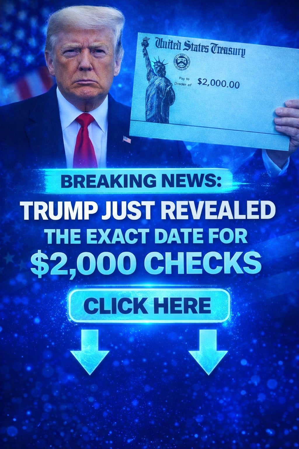 Trump Just Revealed The Exact Date For ,000 Checks..See below