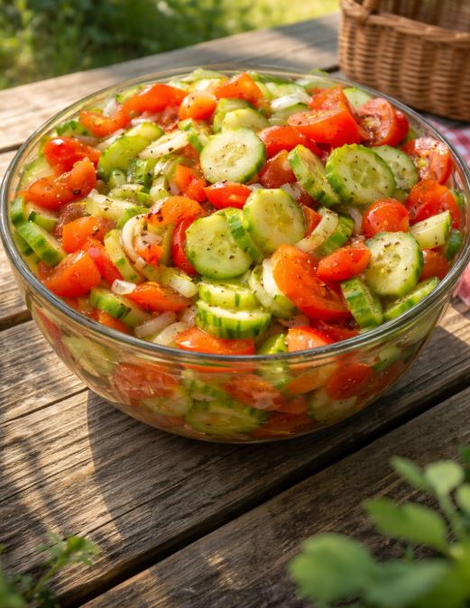 Fresh, Tangy & Addictive Salad Recipe