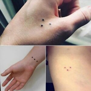 If You See Someone with a Three-Dot Tattoo, Run as Far as You Can