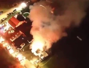 Major Fire Leads to Evacuations and Widespread Road Closures