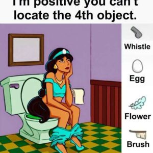 Can You Find the Hidden Egg, Flower, Whistle, and Paintbrush?