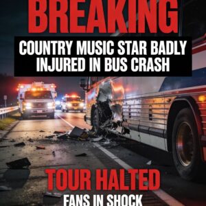 BREAKING: Country Music Star Injured in Tour Bus Crash
