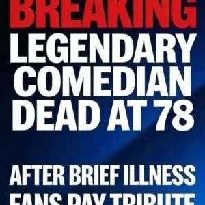 Pioneering actor and comedian Tom Dreesen has passed away, leaving behind a legacy in entertainment and stand-up comedy.