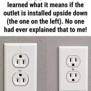 Why Some Wall Outlets Are Installed Upside