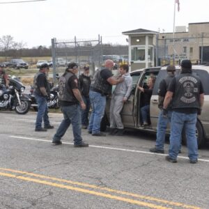 My Girl’s Abuser Got 6 Months So 80 Bikers Waited At The Prison Gate When He Got Out