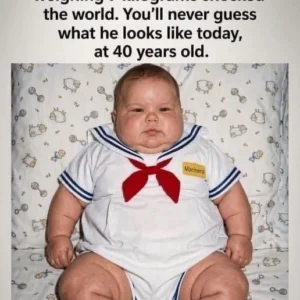 The 7 kilo baby who amazed the world in 1983: this is how it looks today, at the age of 40… See more